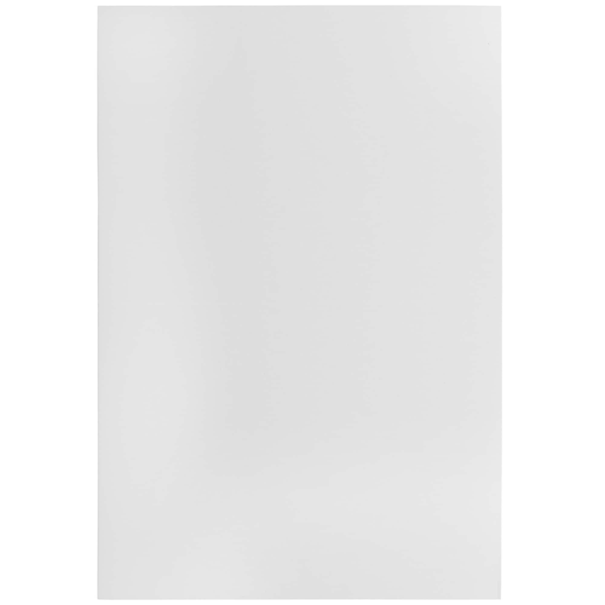 JAM Paper 4.625" x 6.25" White Blank Foldover Cards, 100ct.